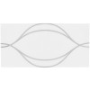 Ellington Cotton & Steel 6×13 Swing Decorative Tile Honed