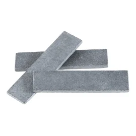 Thin Brick Lime Black 2×8 Field Tile Tumbled Thin Brick Lime Black 2×8 Field Tile Tumbled