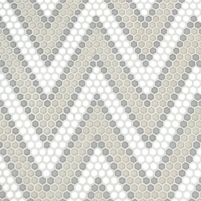 Nano Beiges 11×14 Zig Zag Mosaic