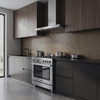 Regina Dark Gray Hexagon Mosaic