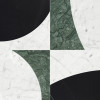 Waterjet Stone Mosaics Pine 12×12 Eclypse Mosaic Polished