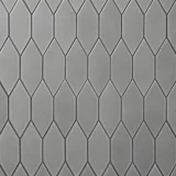 Ro Gray Mountain 2×6 Origami Decorative Tile Matte Ro Gray Mountain 2×6 Origami Decorative Tile Matte