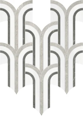 Waterjet Stone Mosaics Mist 11×12 Florence Mosaic Polished Waterjet Stone Mosaics Mist 11×12 Florence Mosaic Polished