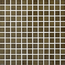 Biyusai Moss Green 1×1 Mosaic