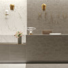 Reflex Titanium 24x48 and Hexagon, and Trilogy Calacatta 24x48
