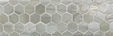 JAW (Just Add Water) Matera 2″ Hex Border Mosaic Pearl
