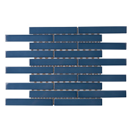 6th Avenue Marlin Blue 1×6 Mosaic Glossy