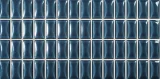 3D Bars Sapphire 5×10 Bevel Decorative Tile Glossy