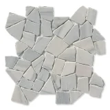 Random Series Island Mist 17-3/4×17-3/4 Large Random Mosaic Tumbled Random Series Island Mist 17-3/4×17-3/4 Large Random Mosaic Tumbled