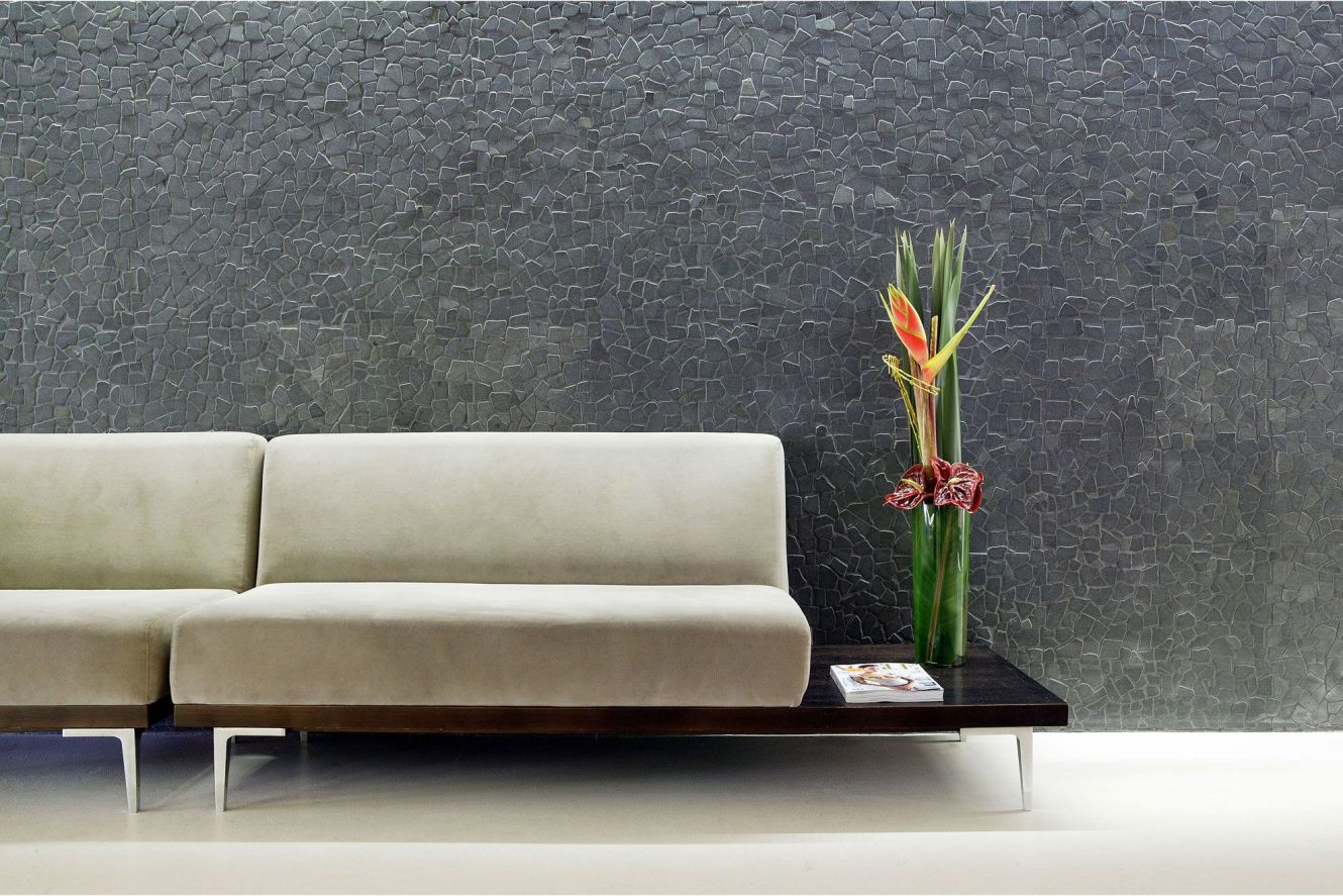 Mosaic Series Grey Marble Random