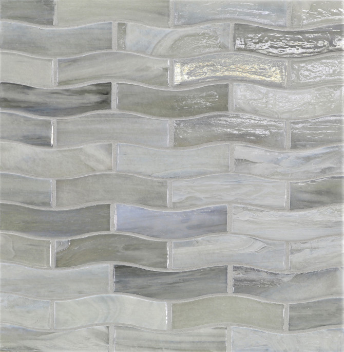 Agate Torino 1×4 Zing Mosaic Pearl