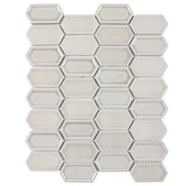 Fletcher Gray 11×13 Hex Mosaic