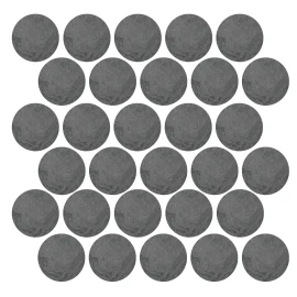 Trajectory Flow 2.5 Diameter Circle Mosaic Matte