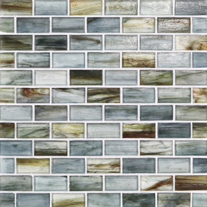 Tozen Oxygen 1×2 Brick Mosaic Natural