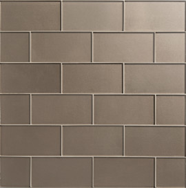 Bristol Brown 3×6 Field Tile Silk