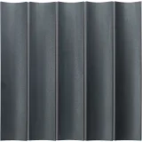 Bamboo Forest Dark Silver 3×16 Large Stem Field Tile