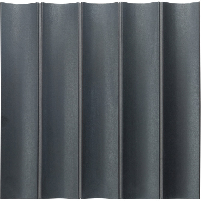 Bamboo Forest Dark Silver 3×16 Large Stem Field Tile