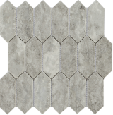 Revival Taupe 12×12 Picket Mosaic