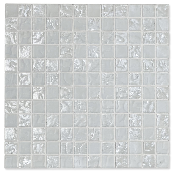 Lava Glass Molten Frost 1×1 Mosaic