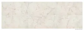 Mythique Marble Altissimo 3×24 Bullnose Matte Rectified