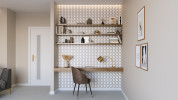 Nano Beiges Weave Mosaic