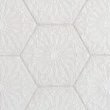 Andalucia Blanco 9×10 Fez Decorative Tile Matte Andalucia Blanco 9×10 Fez Decorative Tile Matte