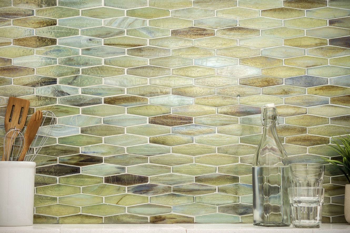 Vihara Jade Iridescent eHex Mosaic