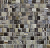 Agate Verona 1×4 Herringbone Mosaic Silk