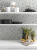 Accent Bleu Gems Mosaic