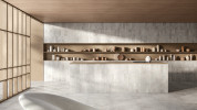 Apollo Argento Honed 12x24 and 3x12