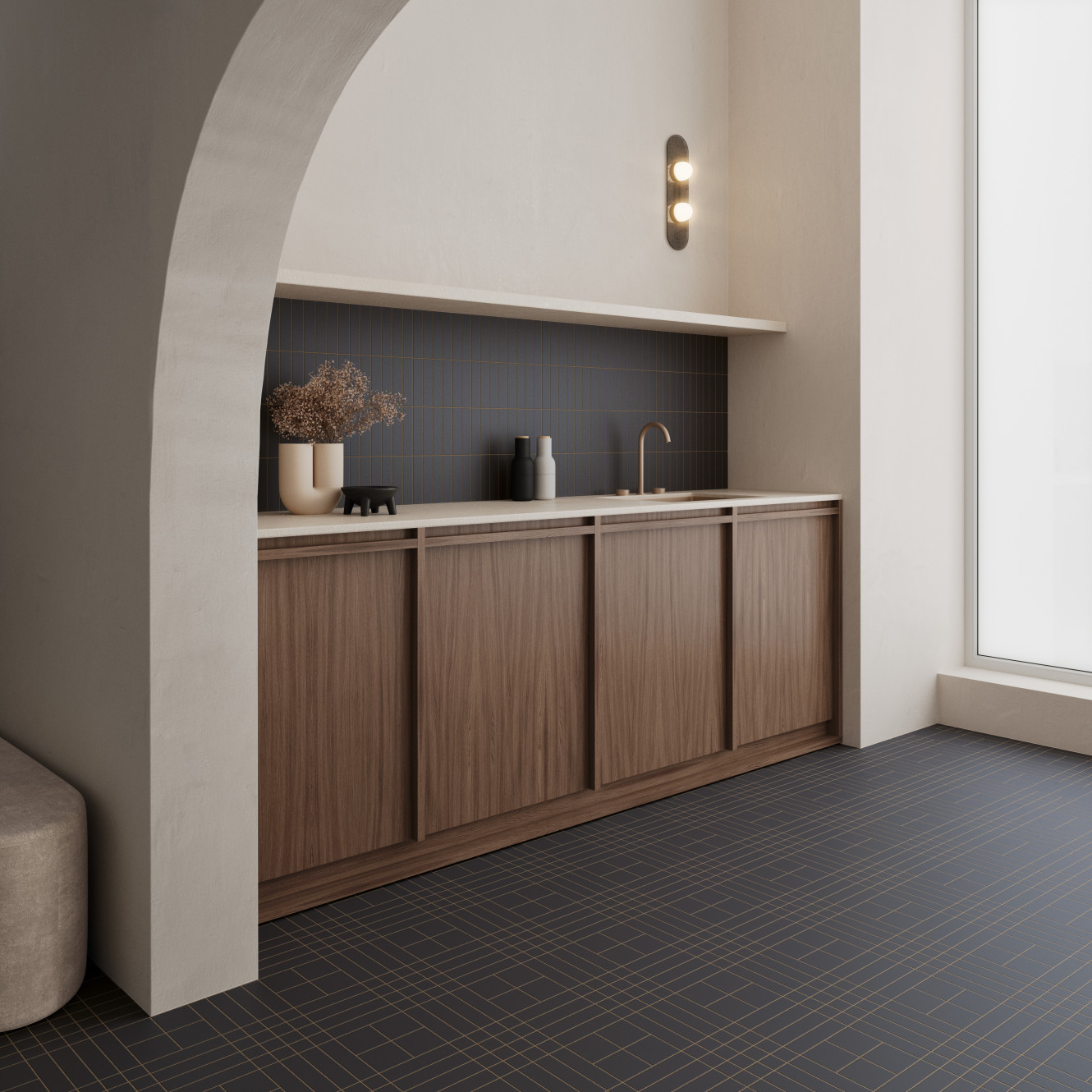 Raster Basalt Lines M, Grid M and Grid S 6x6