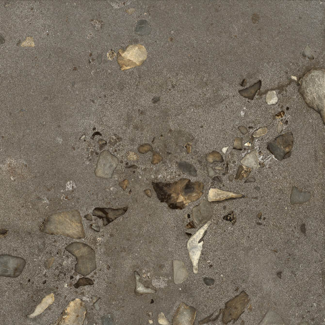 Volpino Black 24×24 Field Tile Stone Matte Rectified