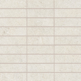 Atelier White Sand 1×4 Mosaic