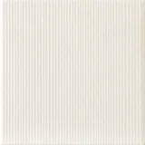 Cromatica Chalk 6×6 Ribbed Decorative Tile Glossy