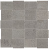 Transit Medium Gray 2×3 Modern Weave Mosaic Matte