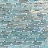 JAW (Just Add Water) Mineral Springs 1×3 Feather Mosaic Pearl