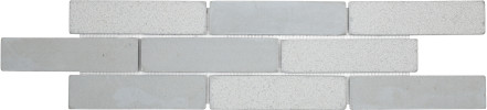 Thin Brick Skyline 2×8 Mosaic Tumbled