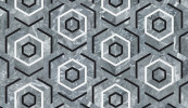 Waterjet Stone Mosaics Monochromo 5×6 Hexo Mosaic Honed