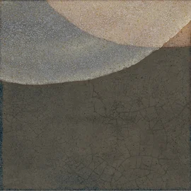 Pottery Graphite 6×6 Cosmic Field Tile Matte