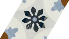 Diamante di Legno Cement 17×20 Diamond Deco 4 Field Tile