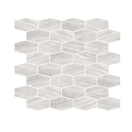 Epic Alaska Grey 12×11 Hexagon Mosaic Polished rectified