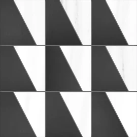 Dolomiti Dolomite 12×12 Trapezoid Mosaic Polished Rectified Dolomiti Dolomite 12×12 Trapezoid Mosaic Polished Rectified