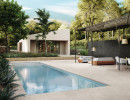 Farmhouse Living Alabaster 24x48 2CM and Slate 48x110