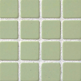 Polycon Light Moss Green 1×1 Mosaic