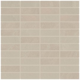 Rift Beige 1×3 Stacked Mosaic Matte