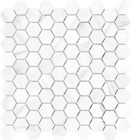 Caspar Volakas 1-1/4″ Hexagon Mosaic Polished