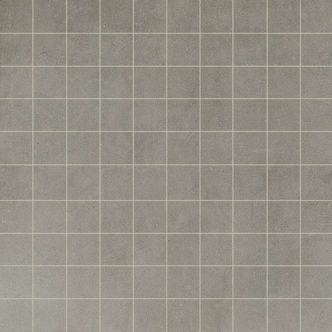 Industrial Steel 1×1 Mosaic Matte