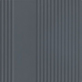 Rhyme and Reason Indigo 6×6 Square Ripple Field Tile