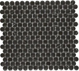 Leaside Shade 11×12 Penny Round Mosaic