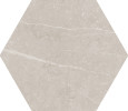 Love Affairs Petra Sand 8×9 Hexagon Field Tile Matte